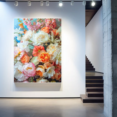 Tableau Avec Bouquet De Fleurs